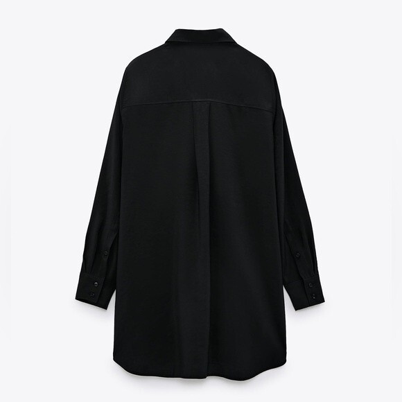 ZARA LONG SHIRT WITH POCKETS - Picture 5 of 5